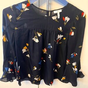 Striking blouse by Joie